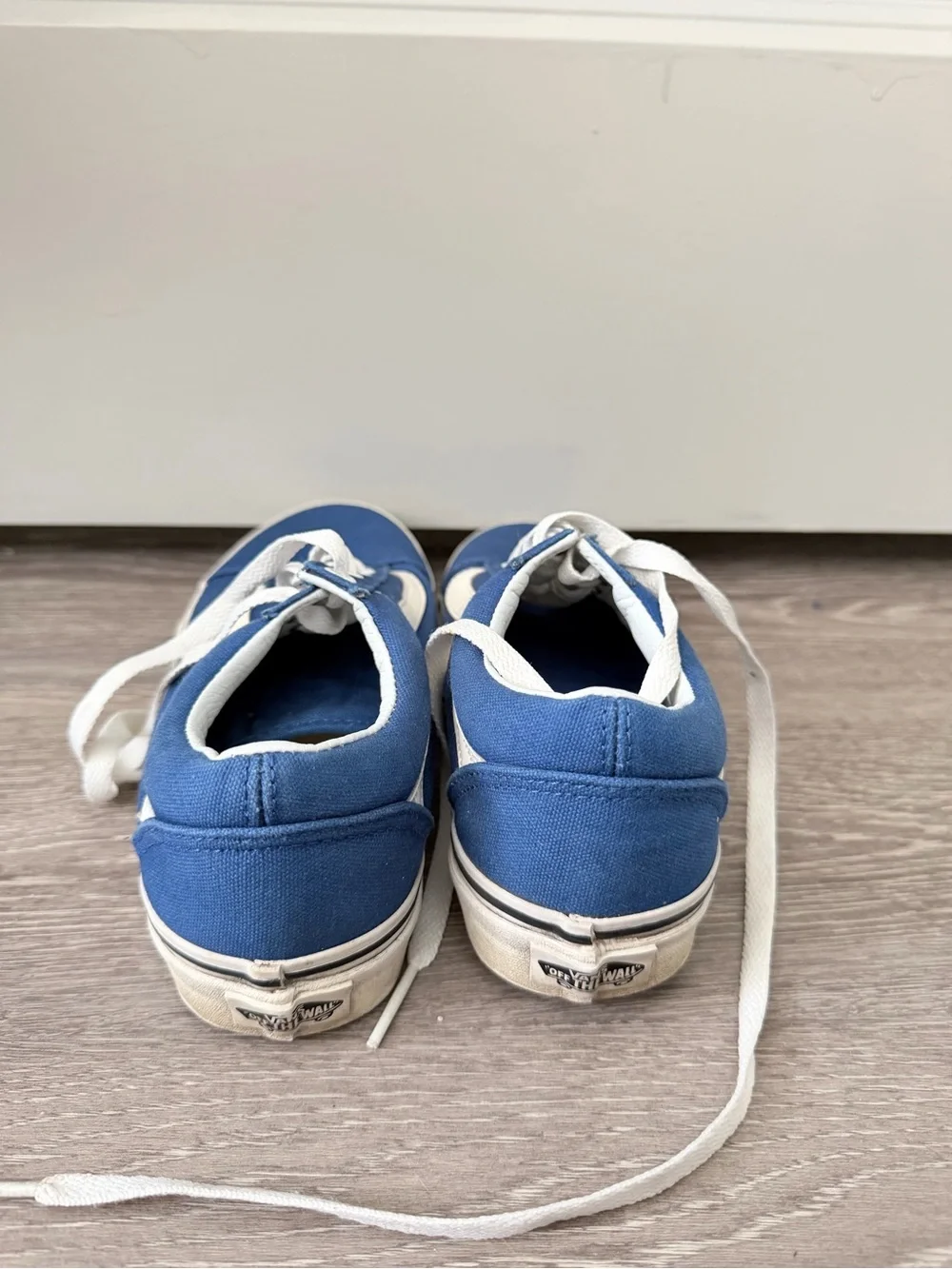 Blue Vans Old Skool - Size 4.5 in men - 6 in women - Picture 3 of 7